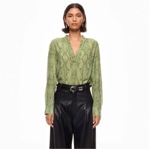 Zadig & Voltaire Tink Python Blouse
